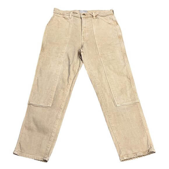 Everlane Utility Cheeky Jean, Organic Cotton, Tan, 31 - Picture 1 of 11